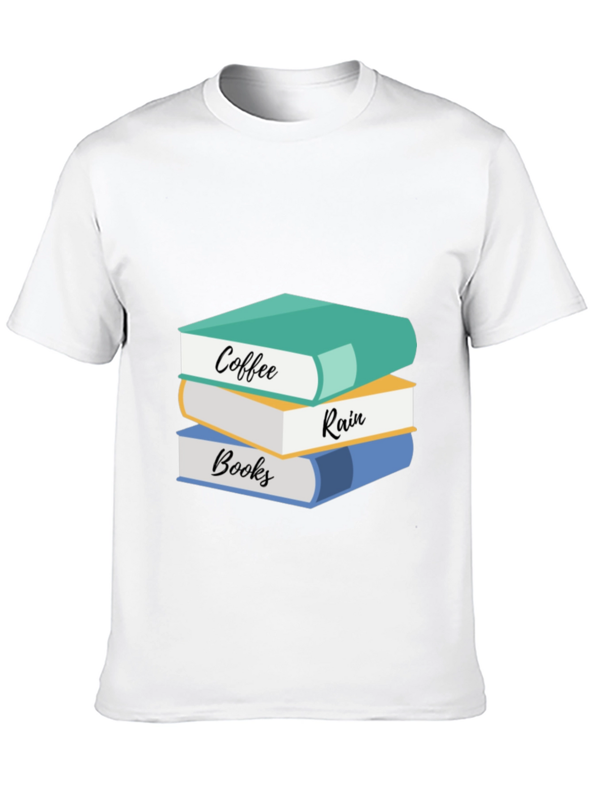 Coffee Rain Books T-Shirt: Cozy Readers Tee