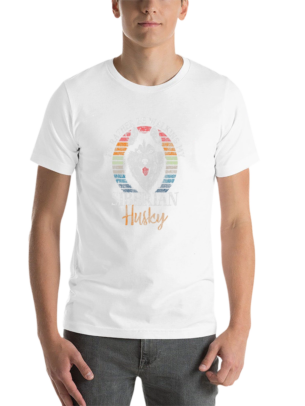 Siberian Husky T-Shirt Dog Lover Tee