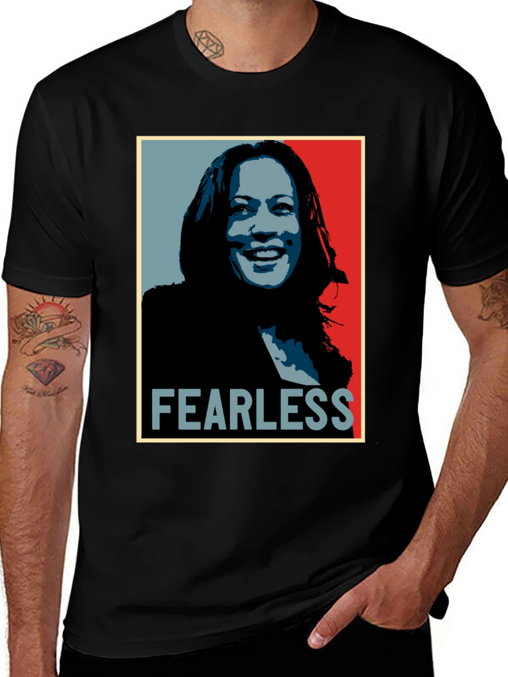 Fearless Kamala T-Shirt Political Tee