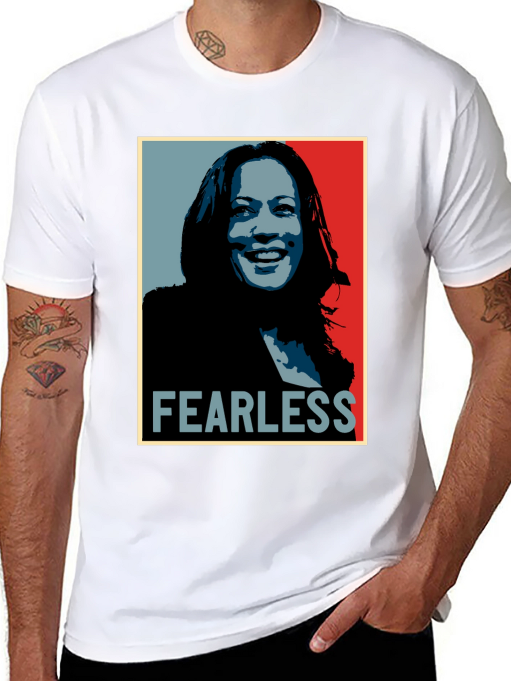 Fearless Kamala T-Shirt Political Tee