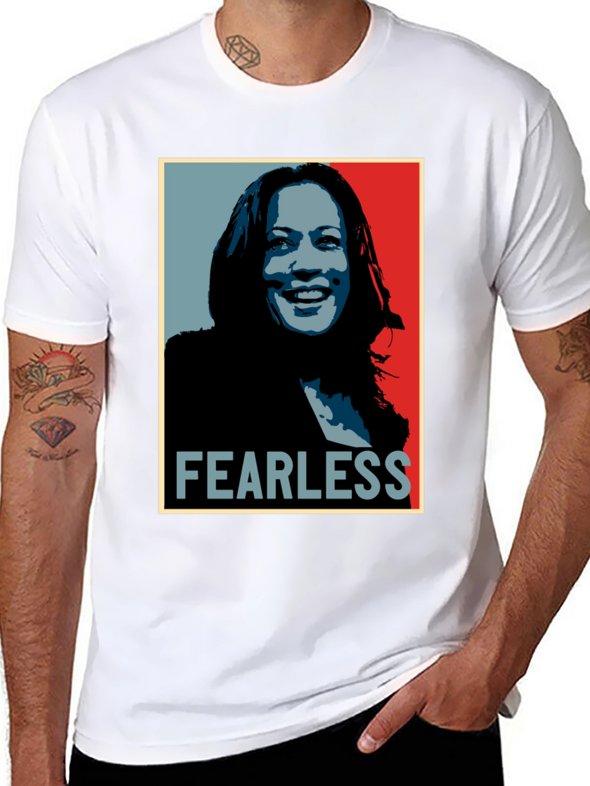 Fearless Kamala T-Shirt Political Tee