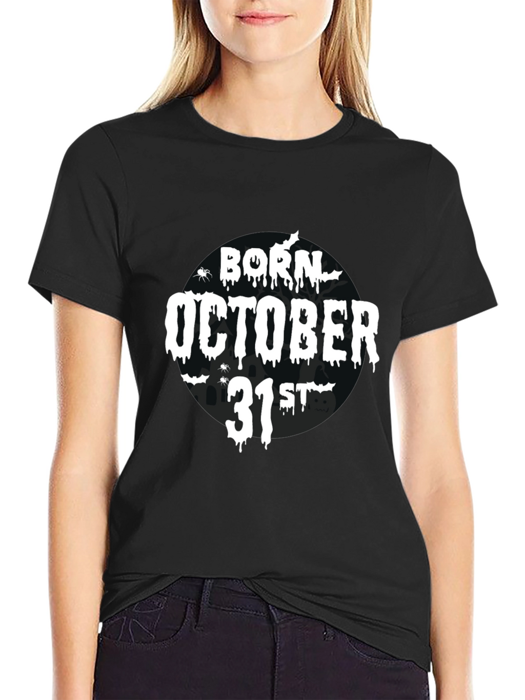 Born October 31st T-Shirt - Halloween Birthday Tee