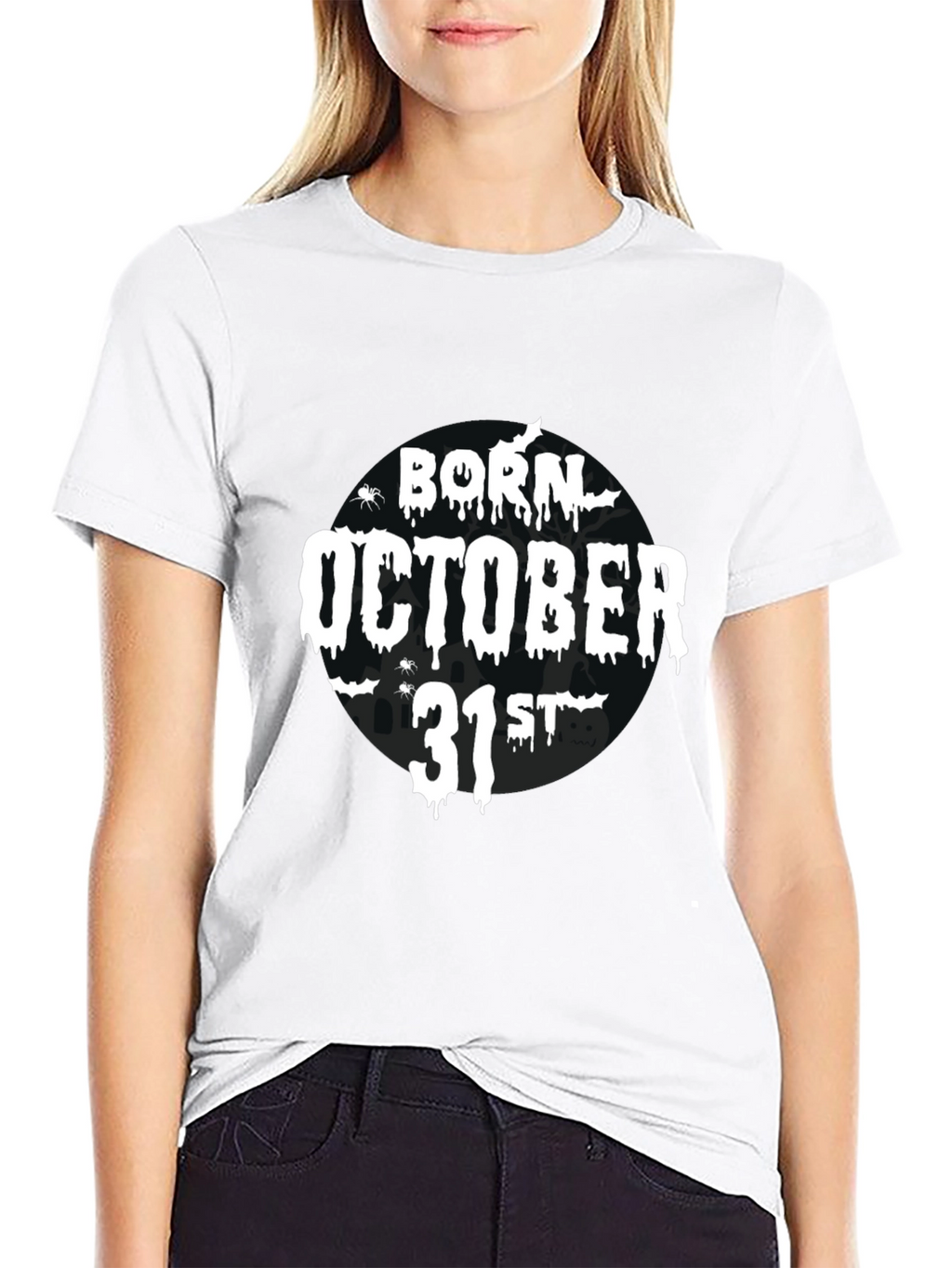 Born October 31st T-Shirt - Halloween Birthday Tee