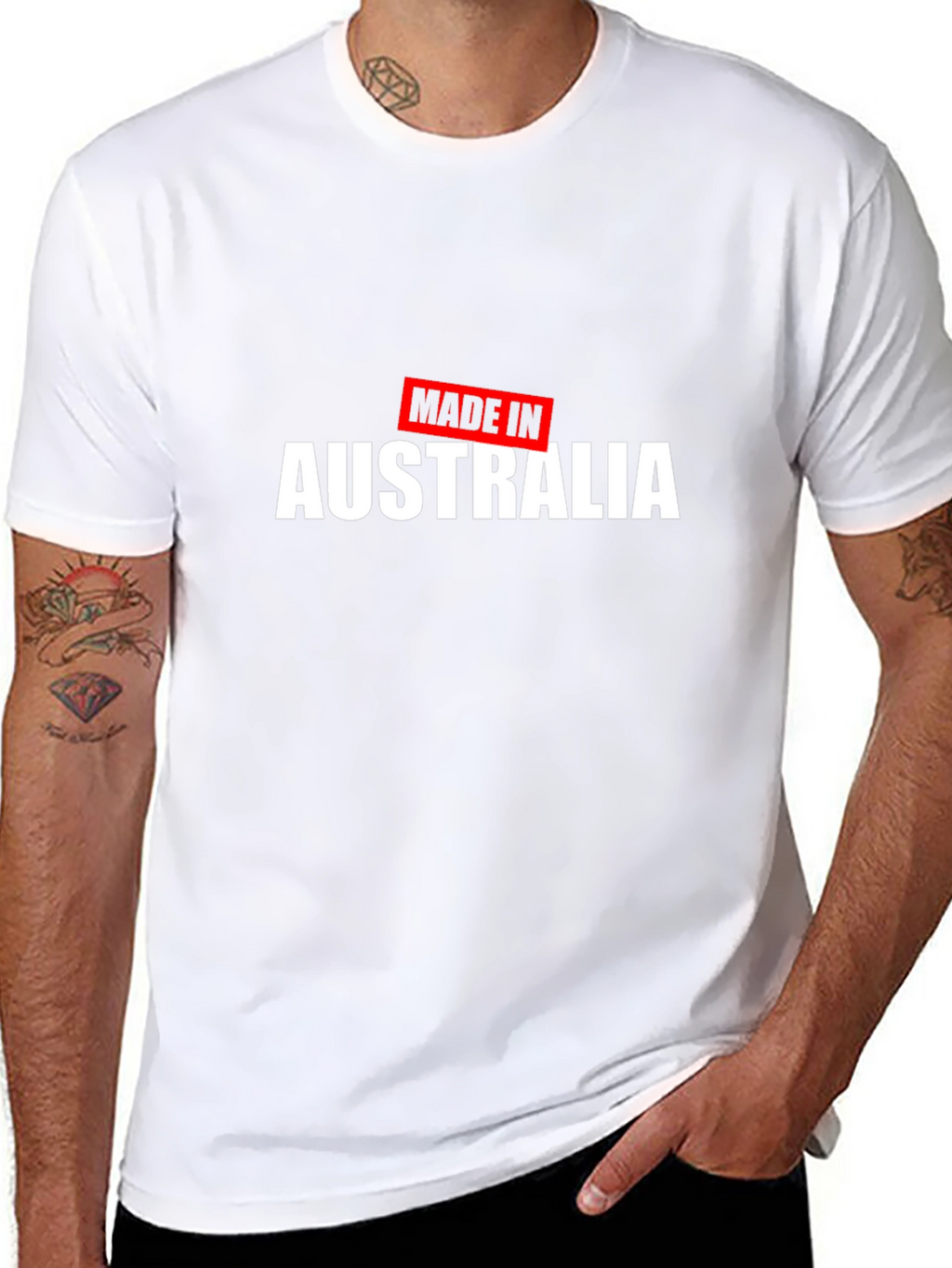Made in Australia Graphic Tee - Black