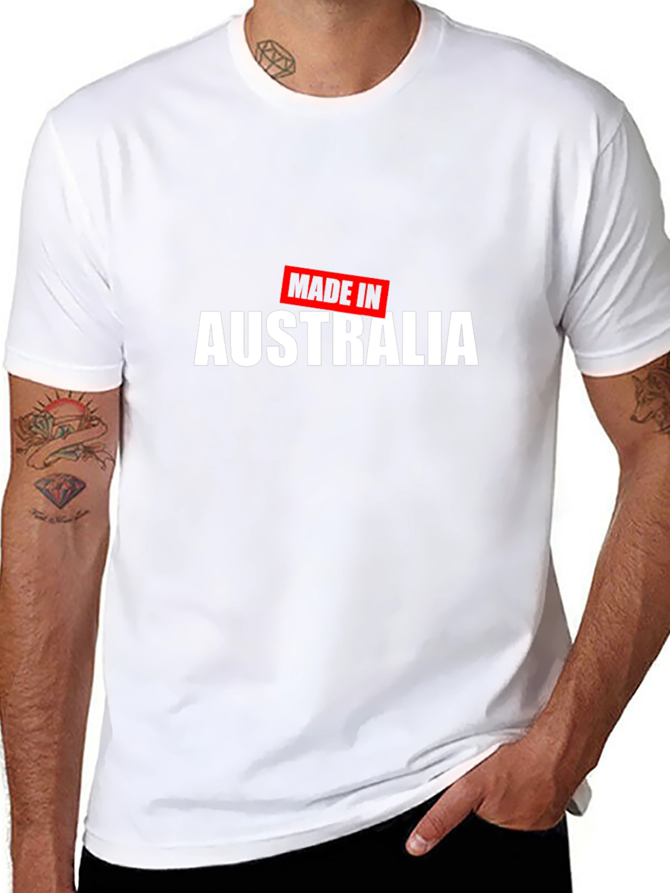 Made in Australia Graphic Tee - Black