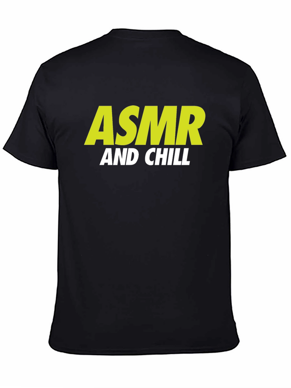 ASMR and Chill Graphic Tee - Relaxing Vibe