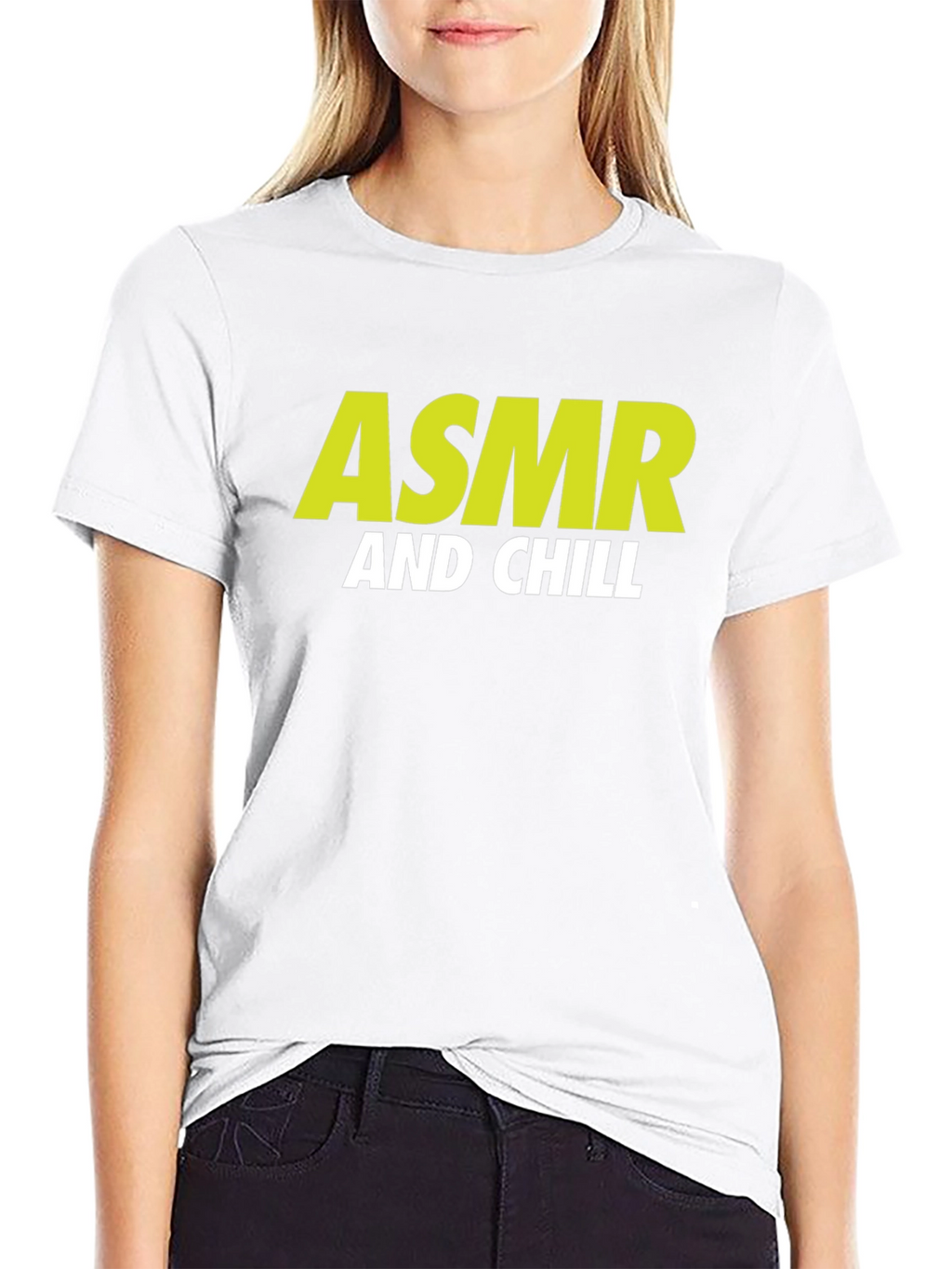 ASMR and Chill Graphic Tee - Relaxing Vibe