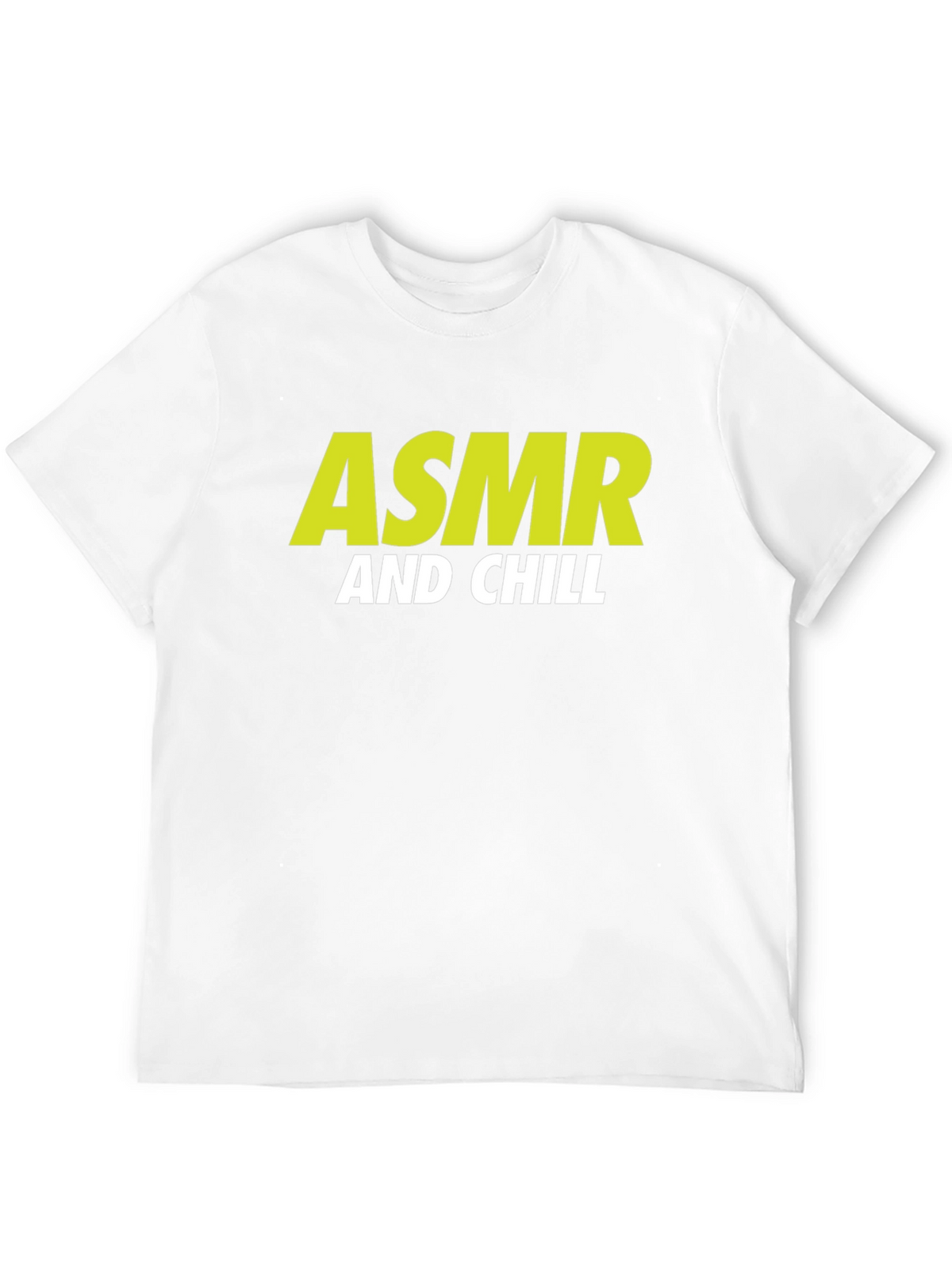 ASMR and Chill Graphic Tee - Relaxing Vibe