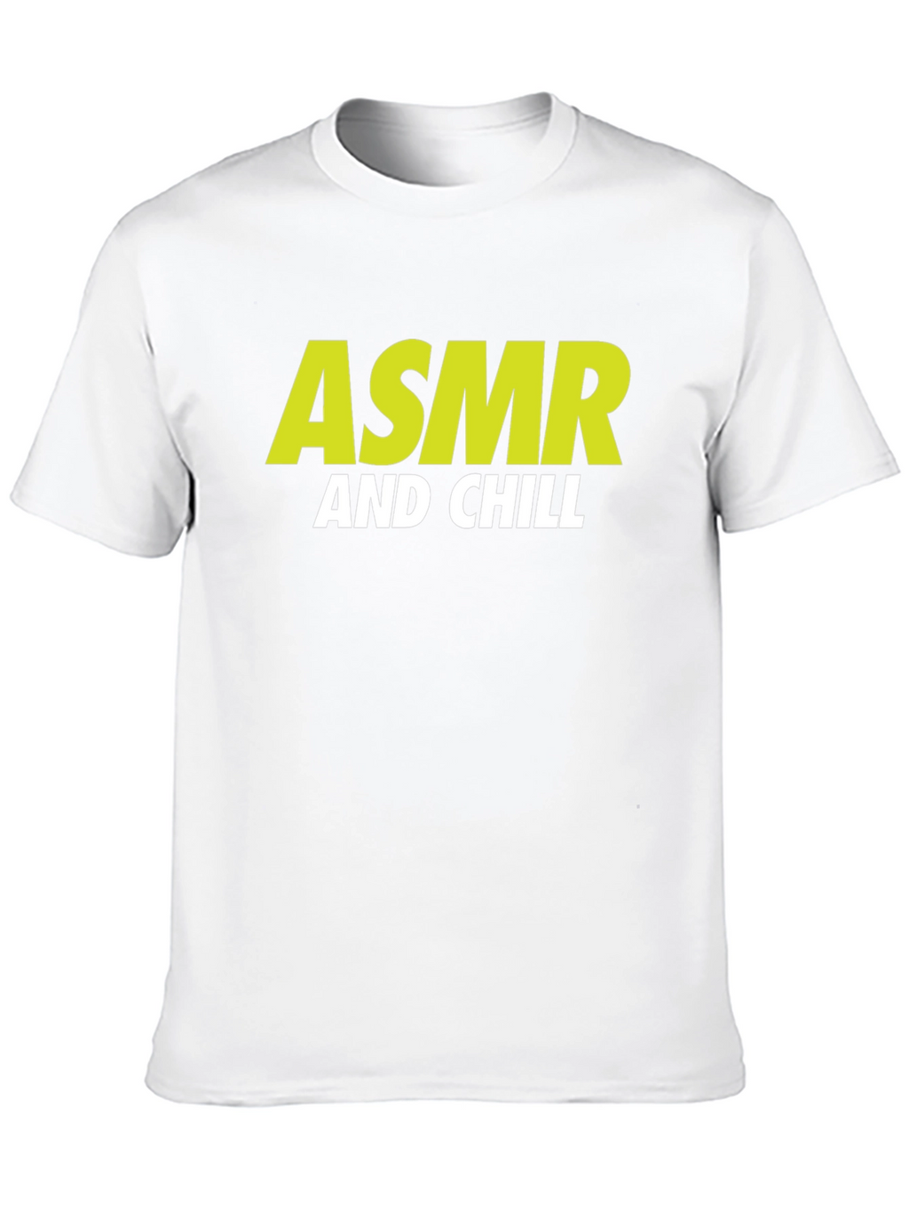 ASMR and Chill Graphic Tee - Relaxing Vibe