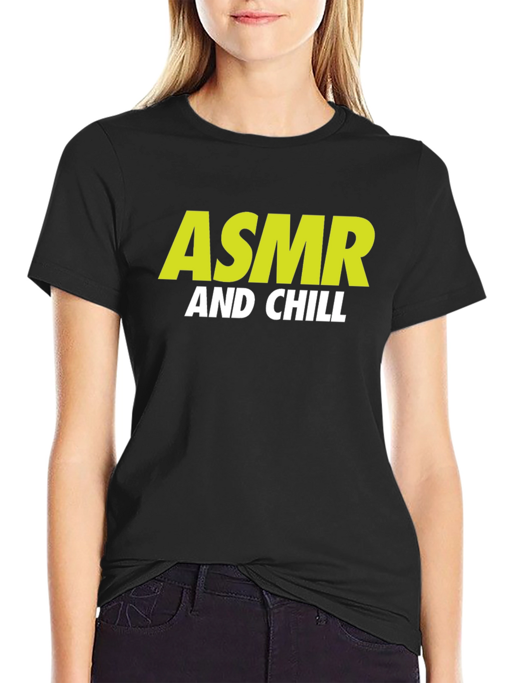 ASMR and Chill Graphic Tee - Relaxing Vibe
