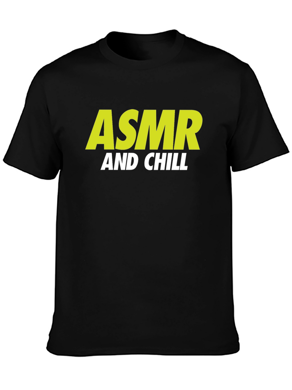ASMR and Chill Graphic Tee - Relaxing Vibe