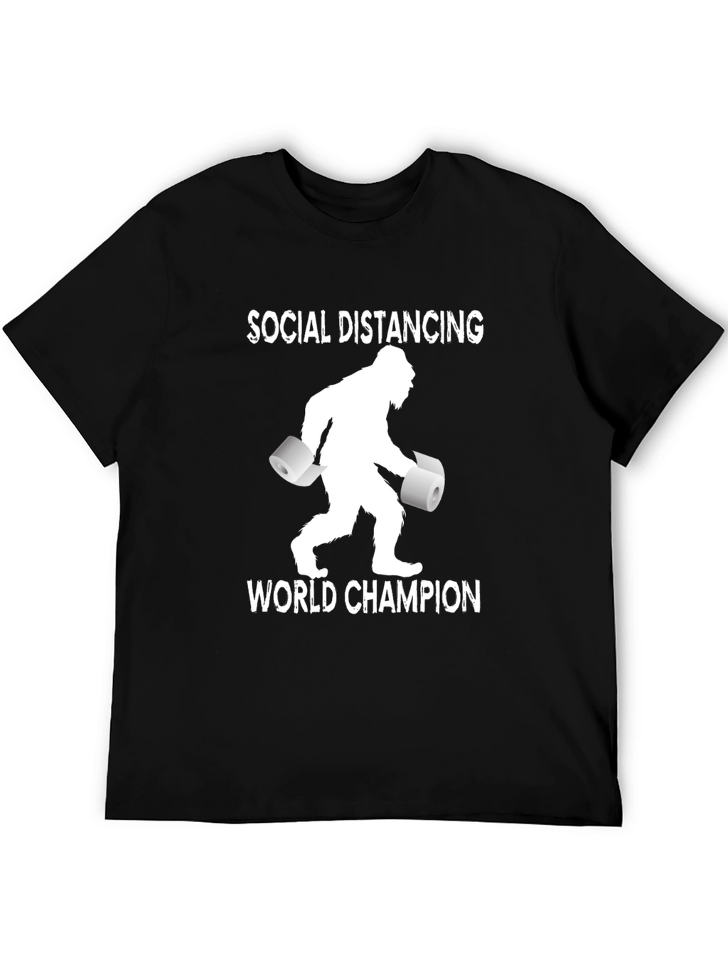 Social Distancing World Champion Graphic Tee