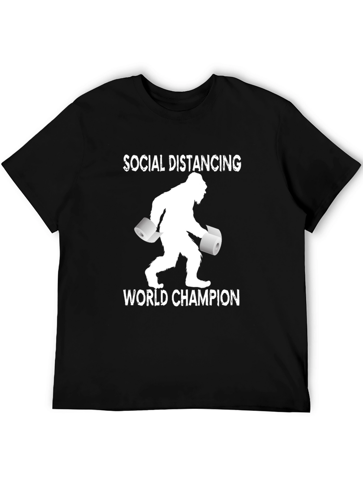 Social Distancing World Champion Graphic Tee