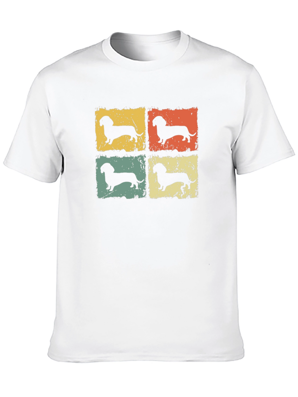 Retro Dachshund Dog Graphic T-Shirt