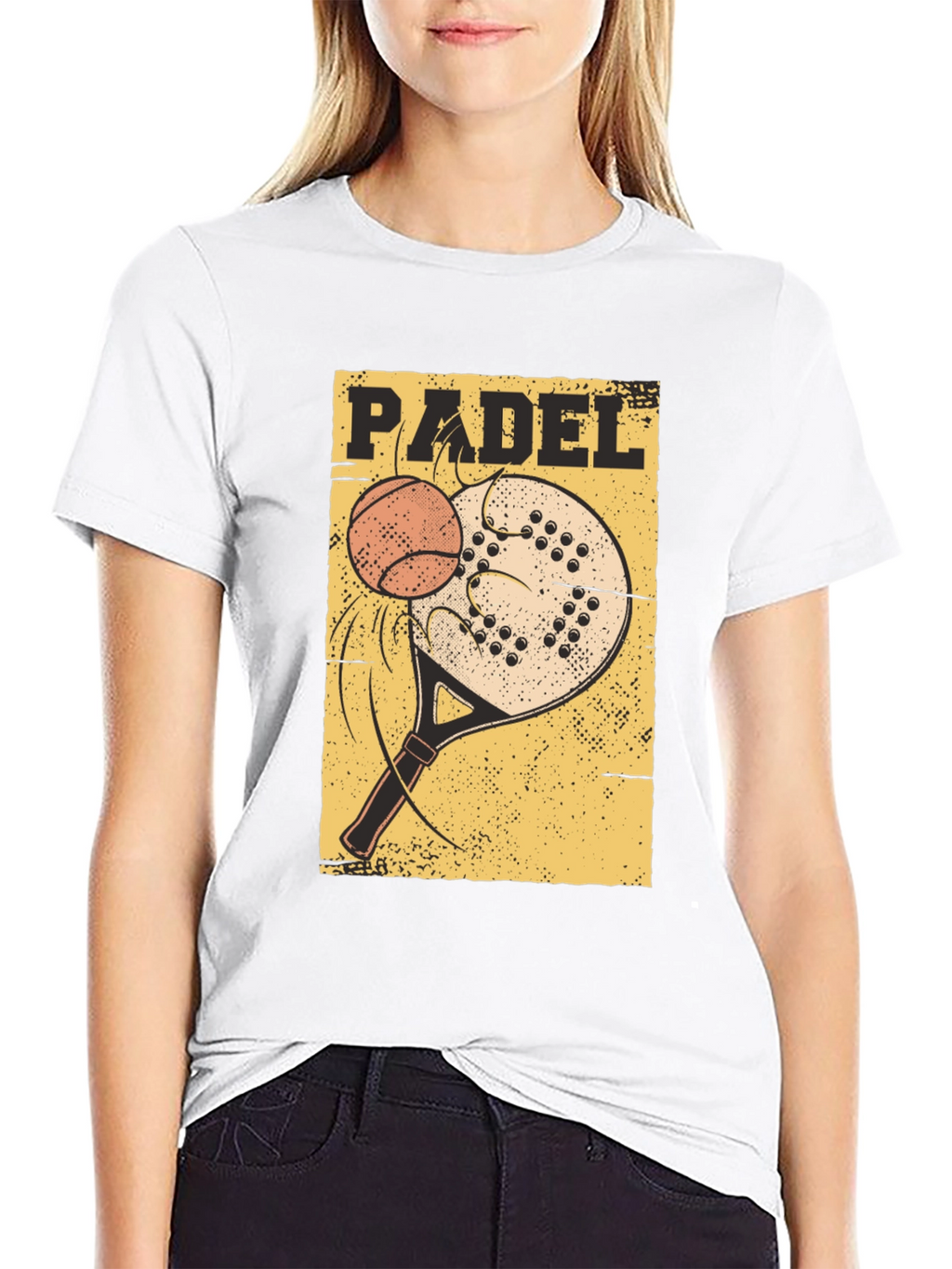 Padel Sport T-Shirt: Tennis Paddle Ball Graphic Tee