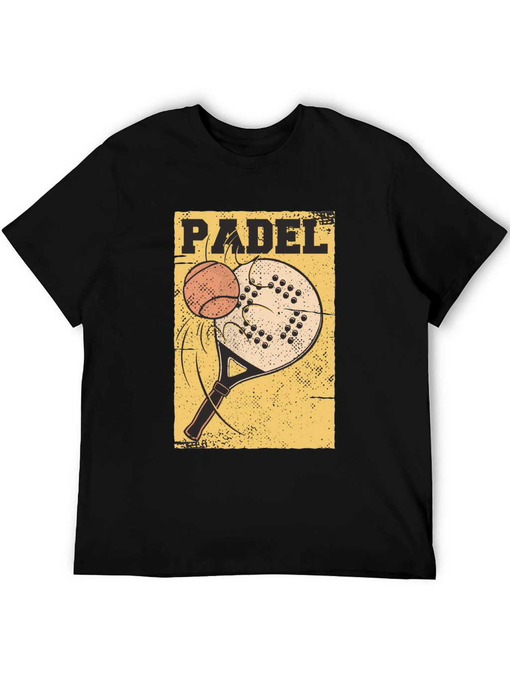 Padel Sport T-Shirt: Tennis Paddle Ball Graphic Tee