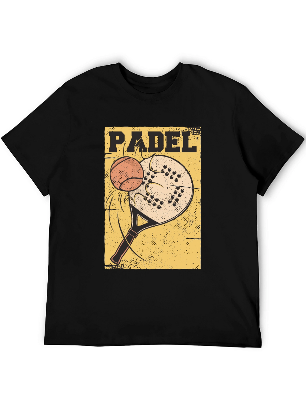 Padel Sport T-Shirt: Tennis Paddle Ball Graphic Tee