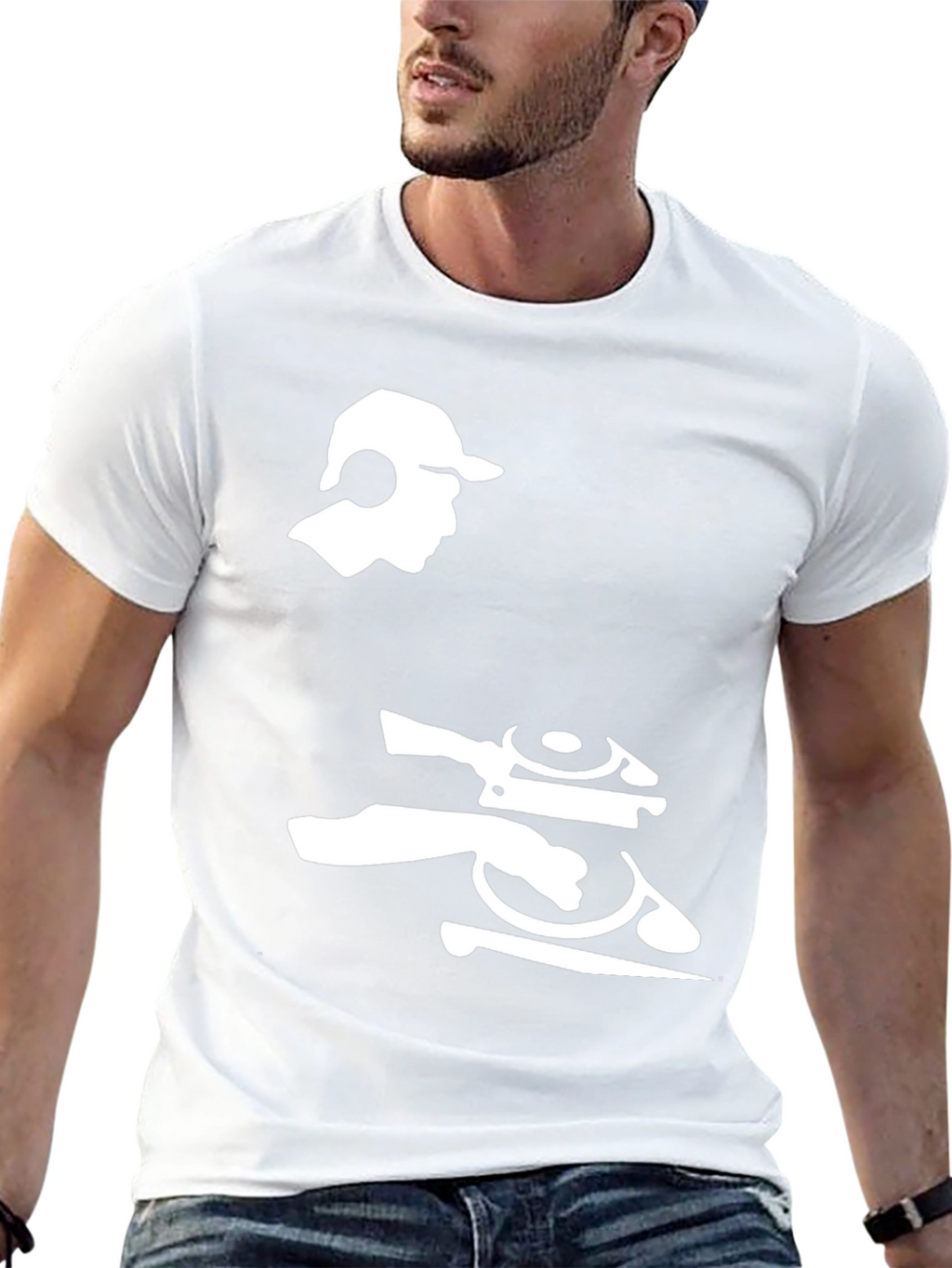 DJ Turntable Graphic T-Shirt - Cool Music Lover Tee