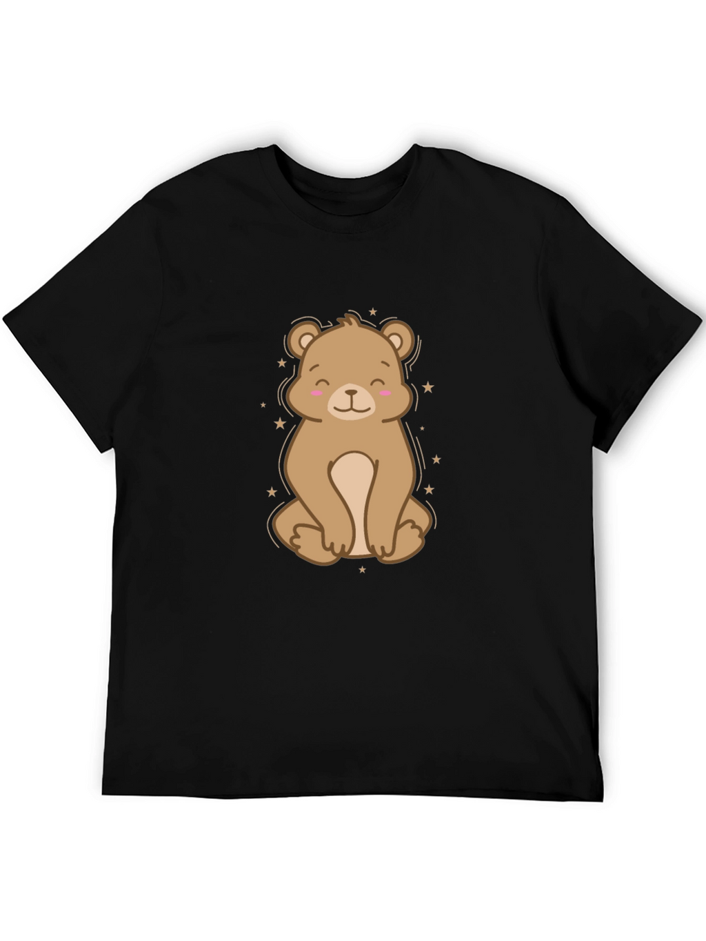 Cute Bear Graphic T-Shirt - Soft Cotton Blend