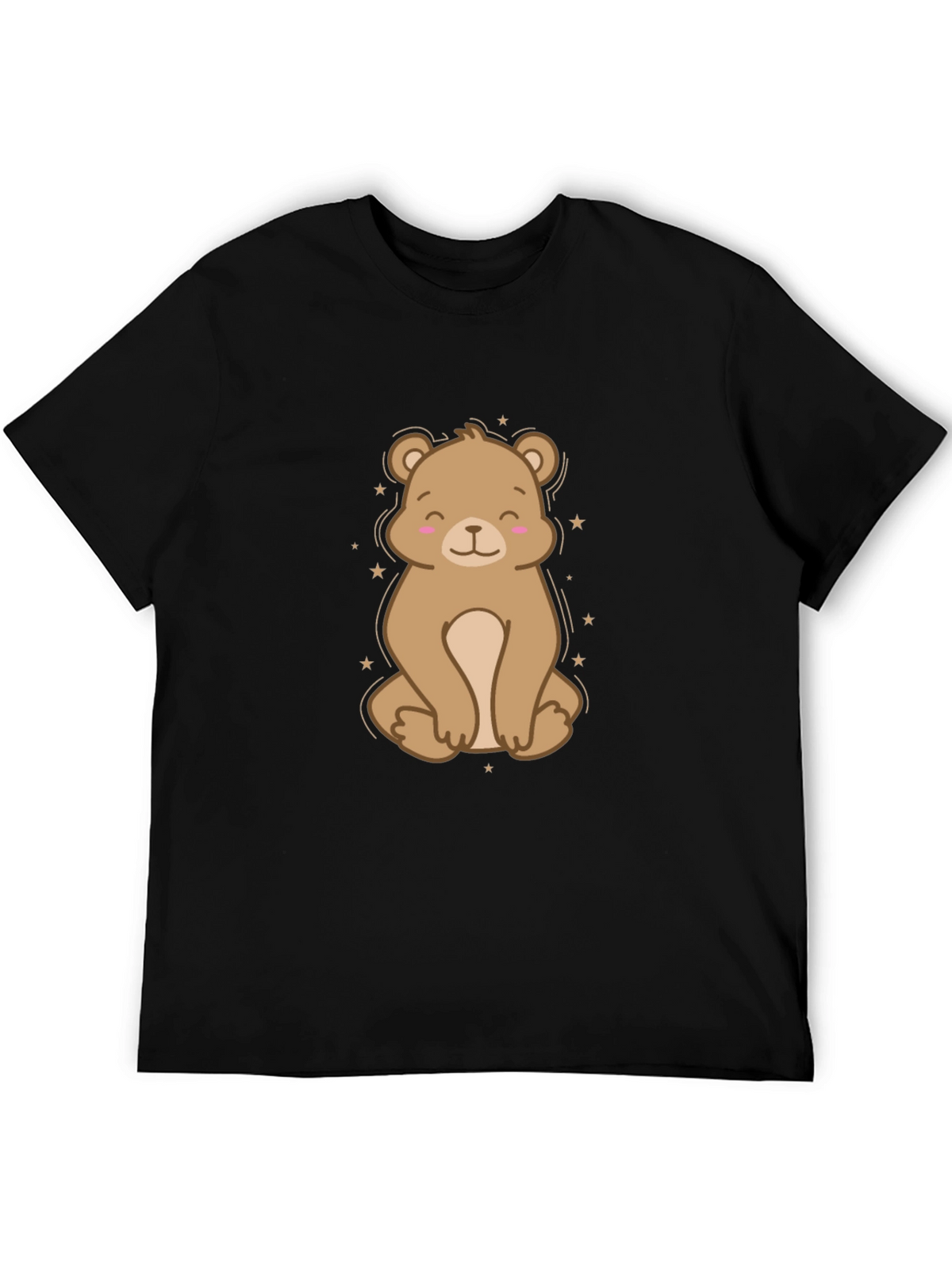 Cute Bear Graphic T-Shirt - Soft Cotton Blend