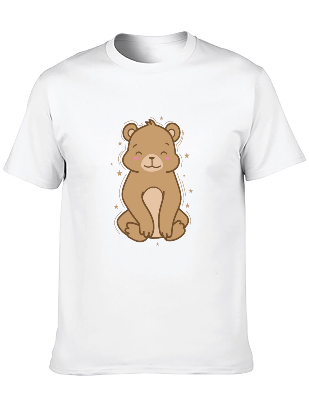 Cute Bear Graphic T-Shirt - Soft Cotton Blend