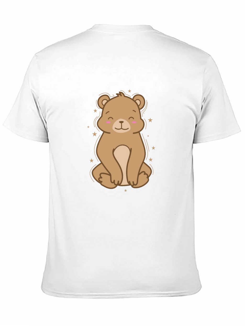 Cute Bear Graphic T-Shirt - Soft Cotton Blend