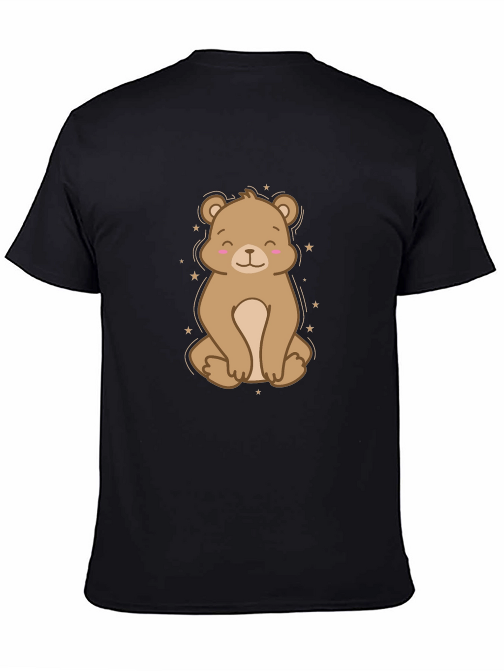 Cute Bear Graphic T-Shirt - Soft Cotton Blend