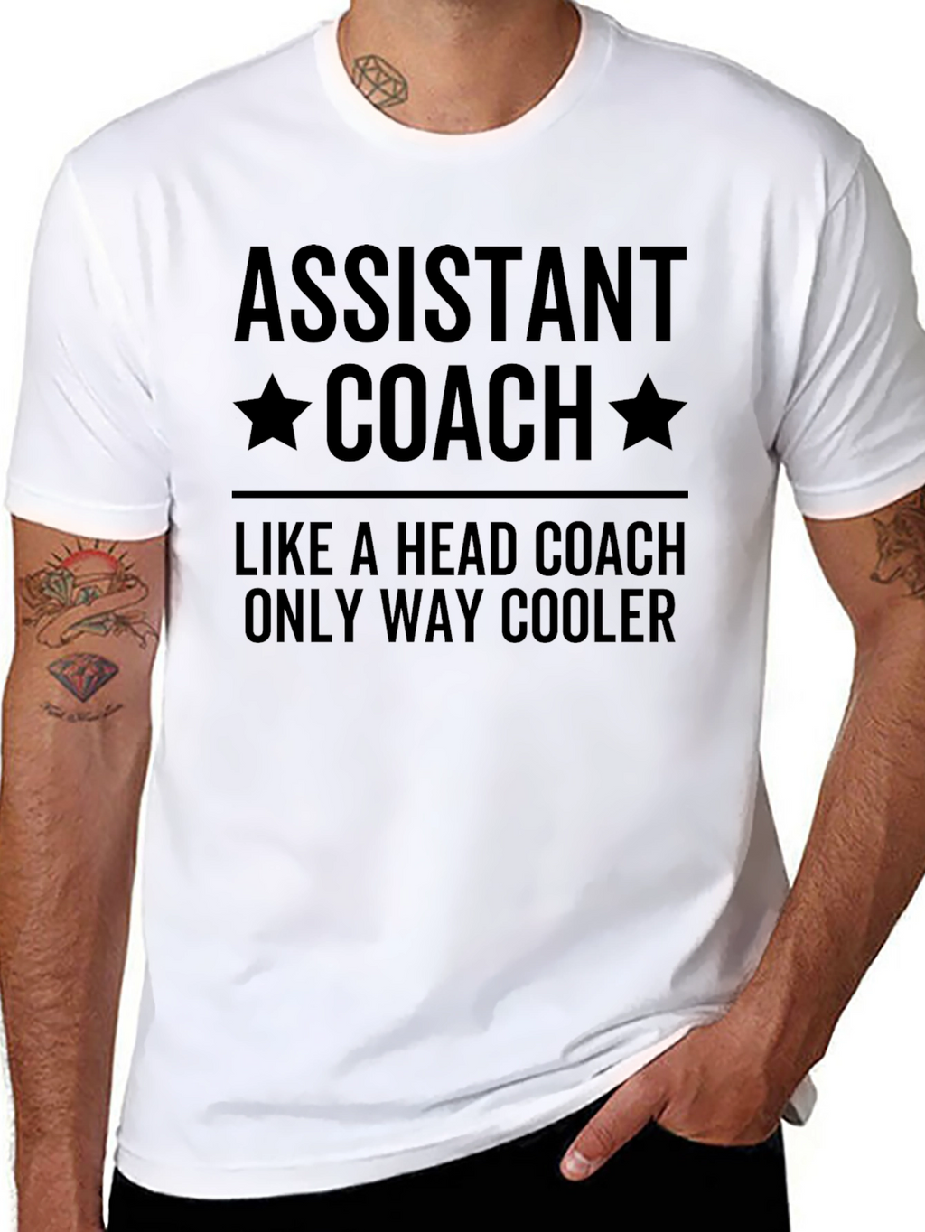 Assistant Coach T-Shirt - Only Way Cooler Tee