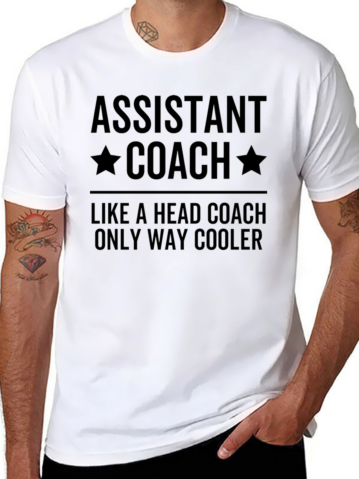 Assistant Coach T-Shirt - Only Way Cooler Tee