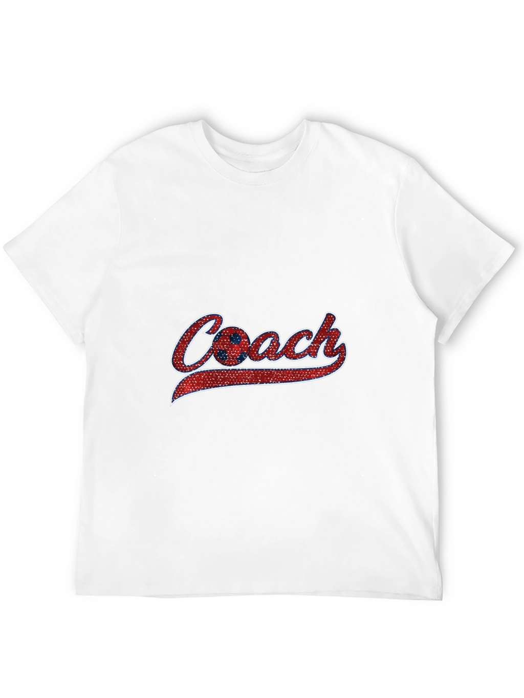 Soccer Coach Graphic Tee - Black Cotton T-Shirt