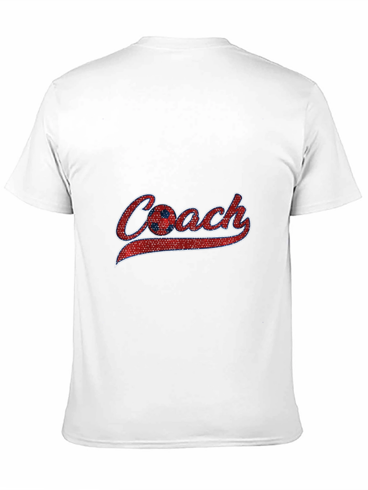 Soccer Coach Graphic Tee - Black Cotton T-Shirt