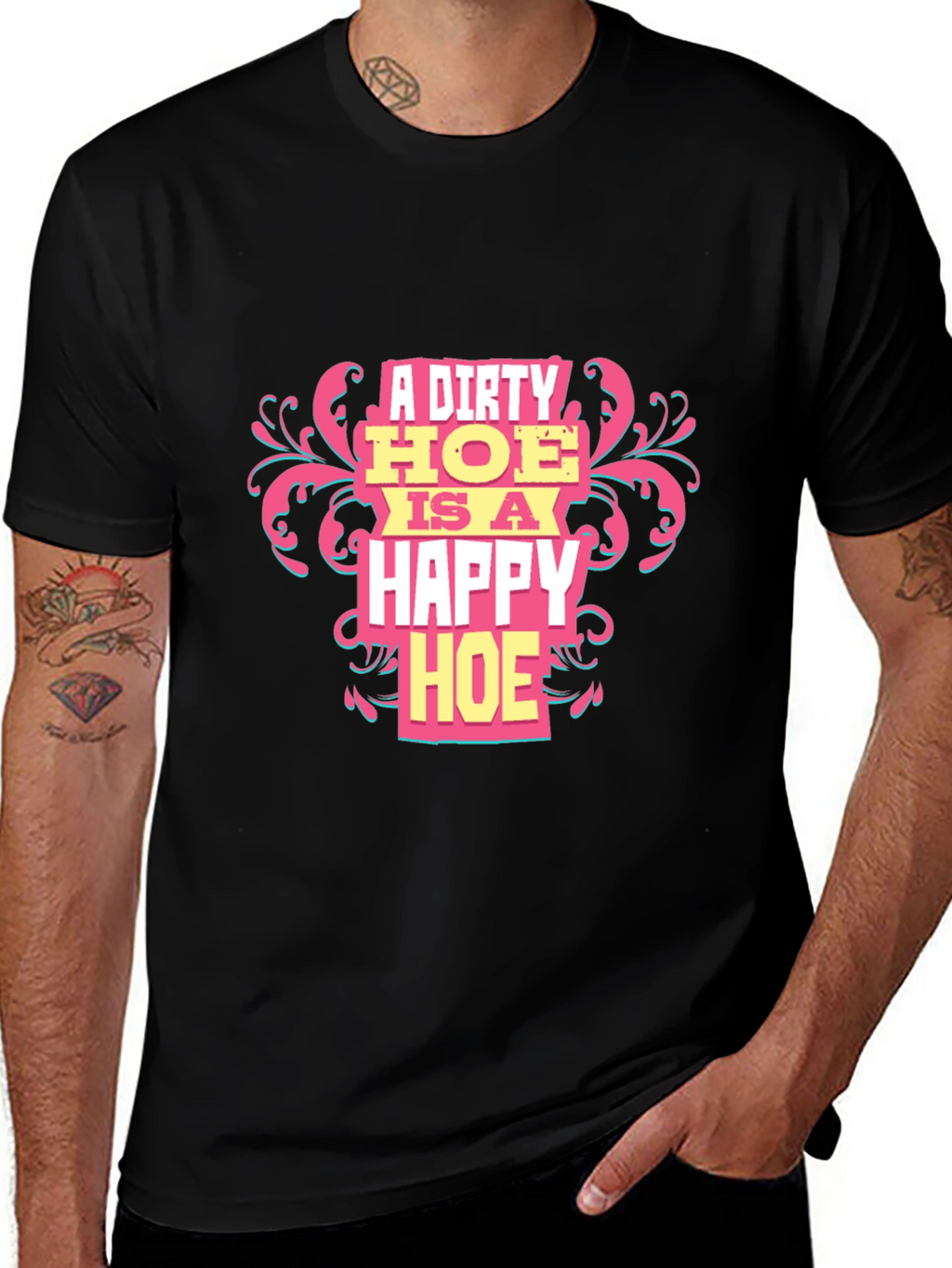 A Dirty HOE is a Happy HOE T-Shirt