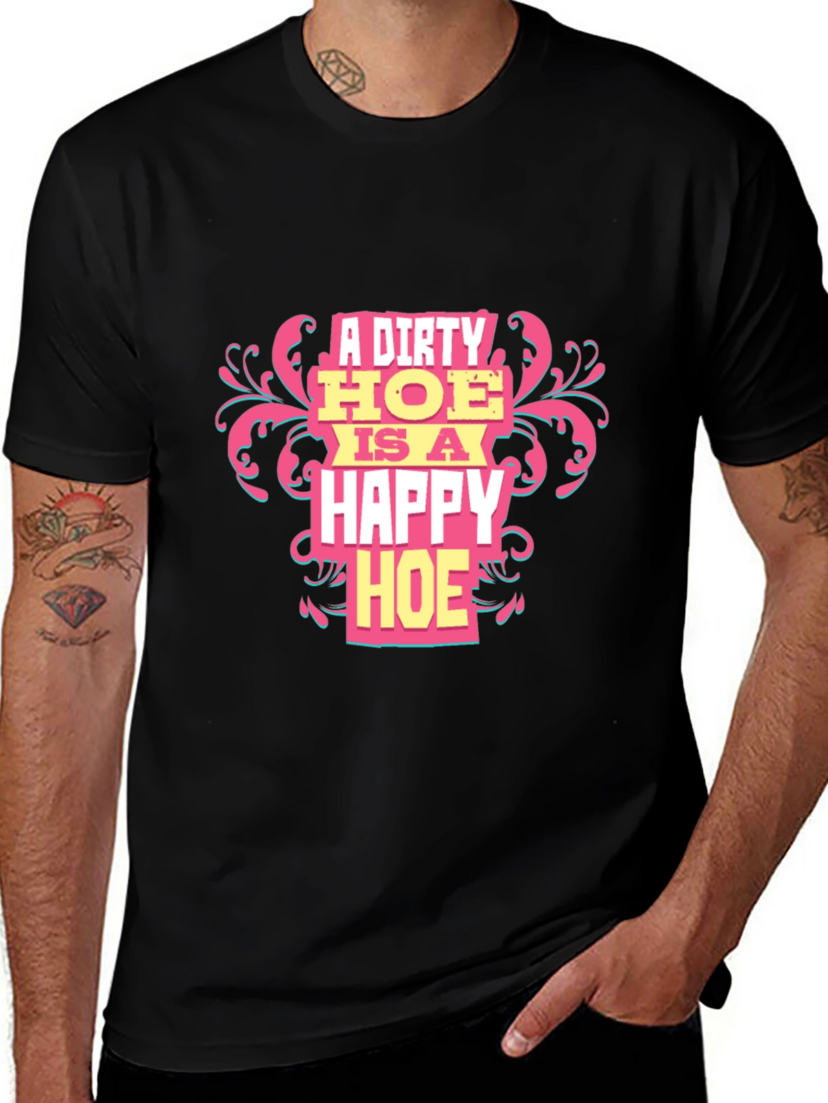 A Dirty HOE is a Happy HOE T-Shirt