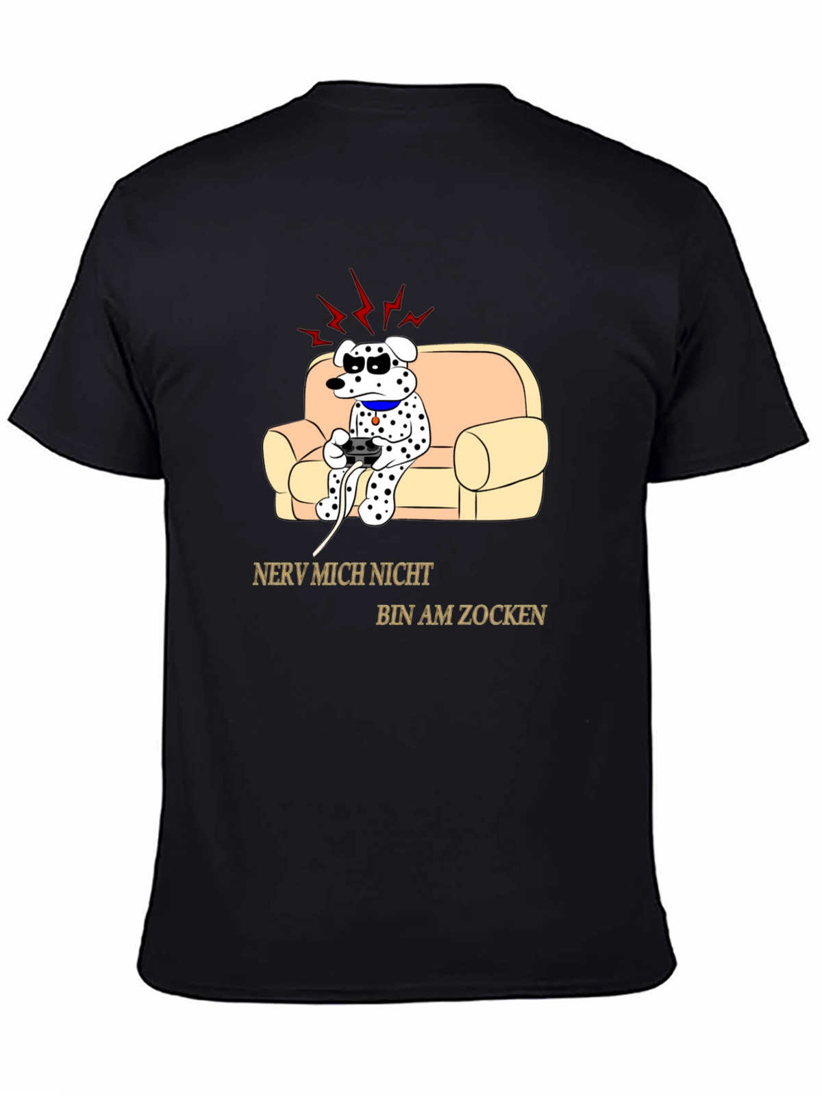 Gamer Dog T-Shirt - Funny Novelty Tee