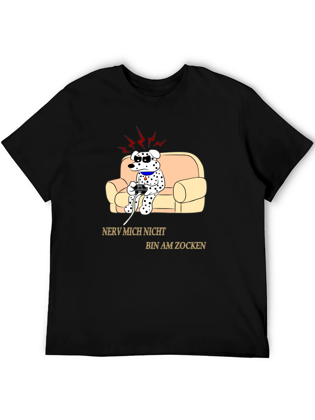 Gamer Dog T-Shirt - Funny Novelty Tee
