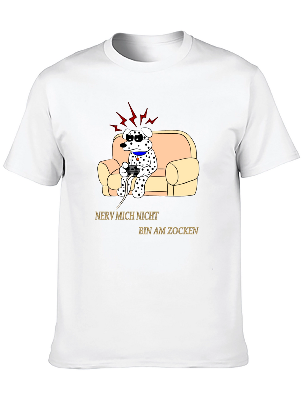 Gamer Dog T-Shirt - Funny Novelty Tee