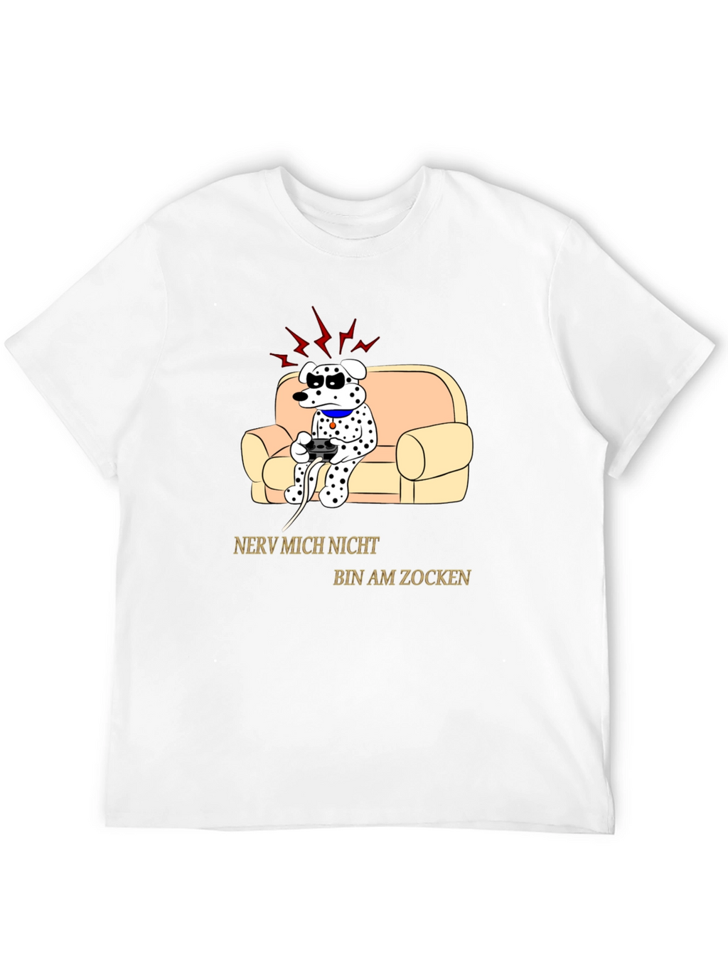 Gamer Dog T-Shirt - Funny Novelty Tee