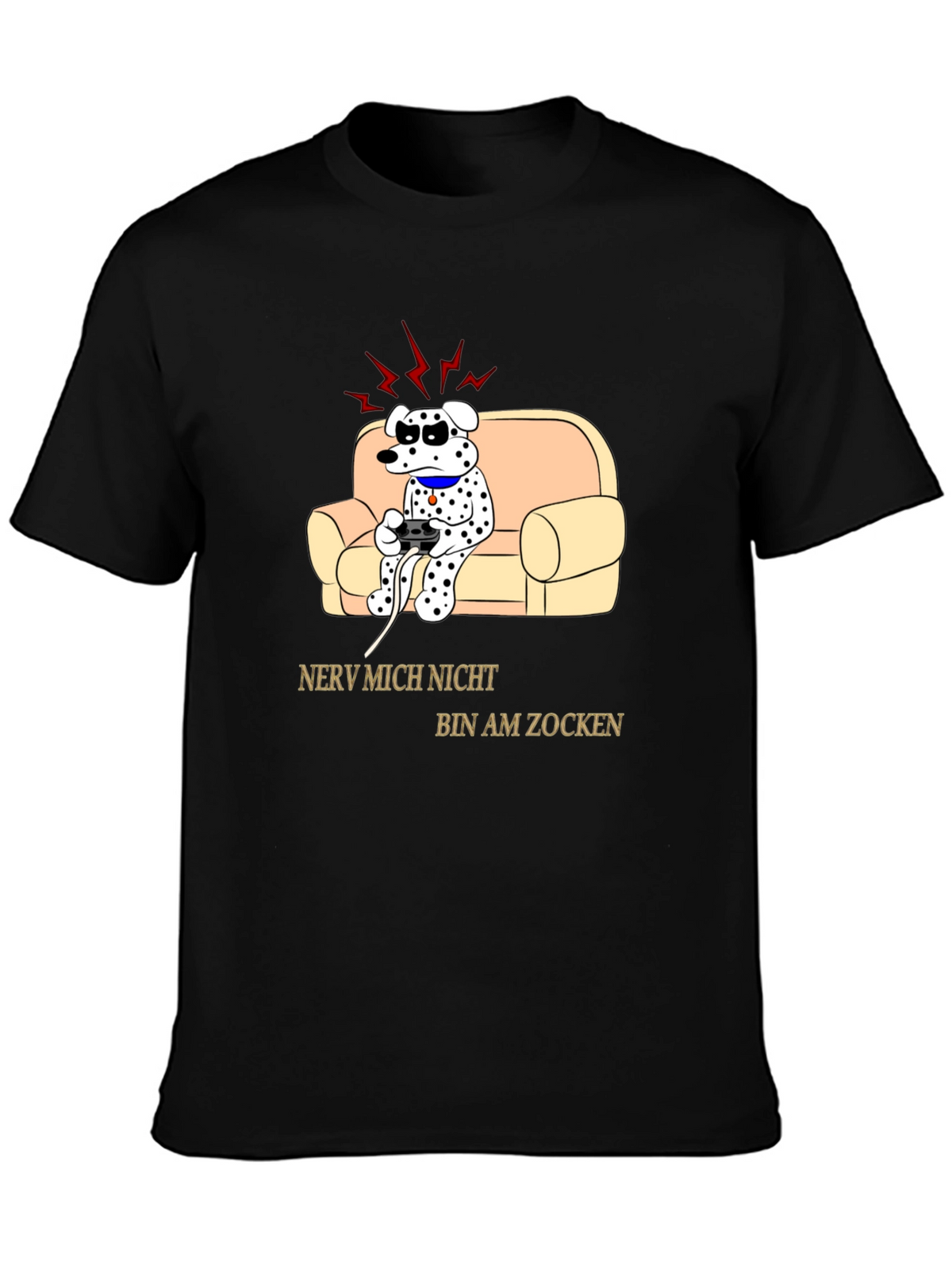 Gamer Dog T-Shirt - Funny Novelty Tee