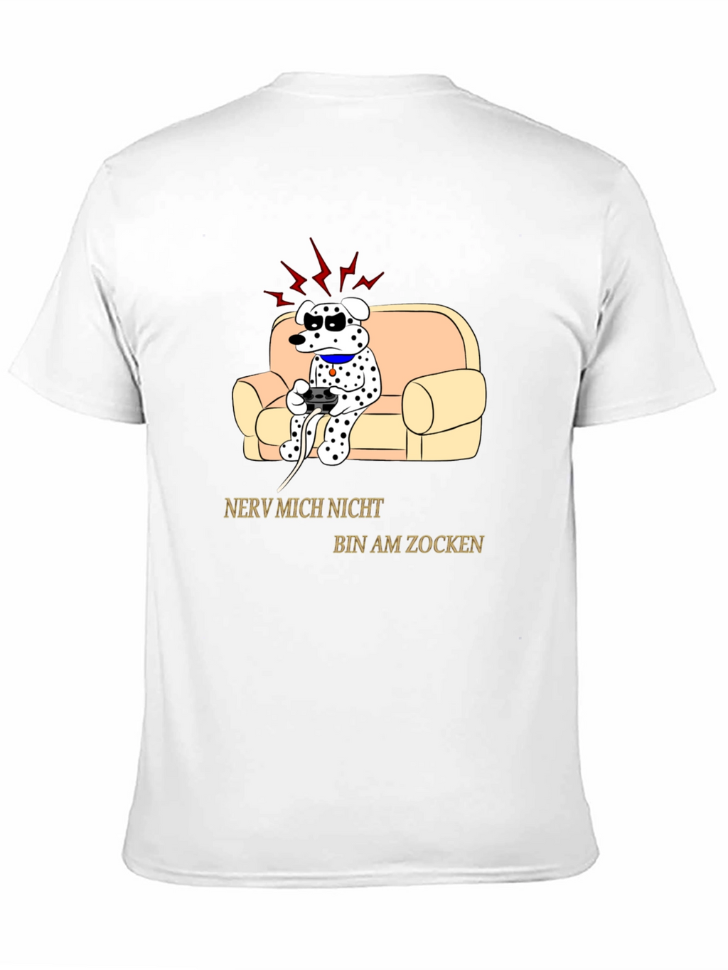 Gamer Dog T-Shirt - Funny Novelty Tee