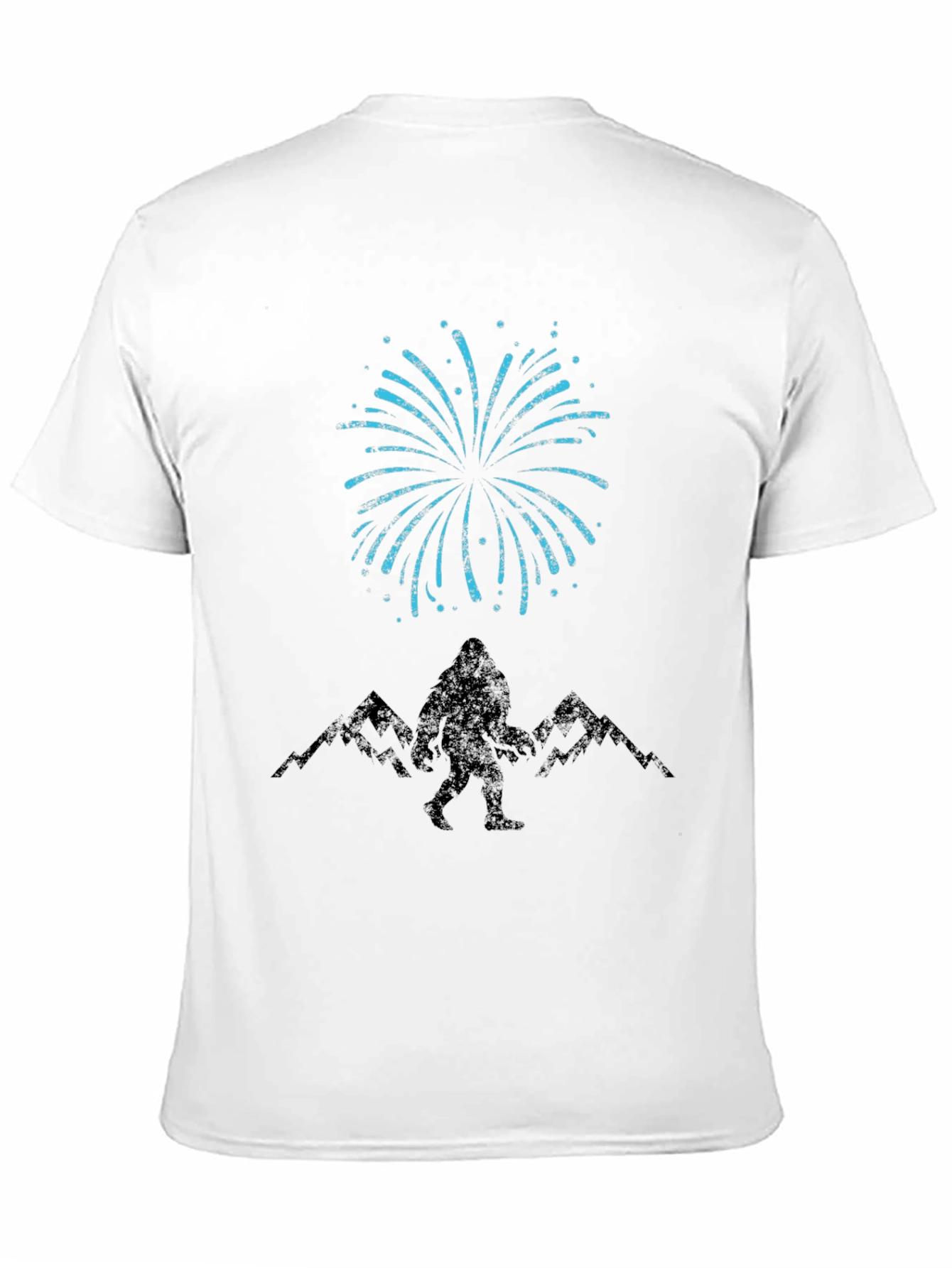 Bigfoot Fireworks Black T-Shirt