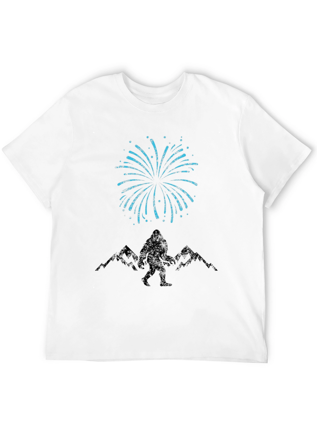 Bigfoot Fireworks Black T-Shirt