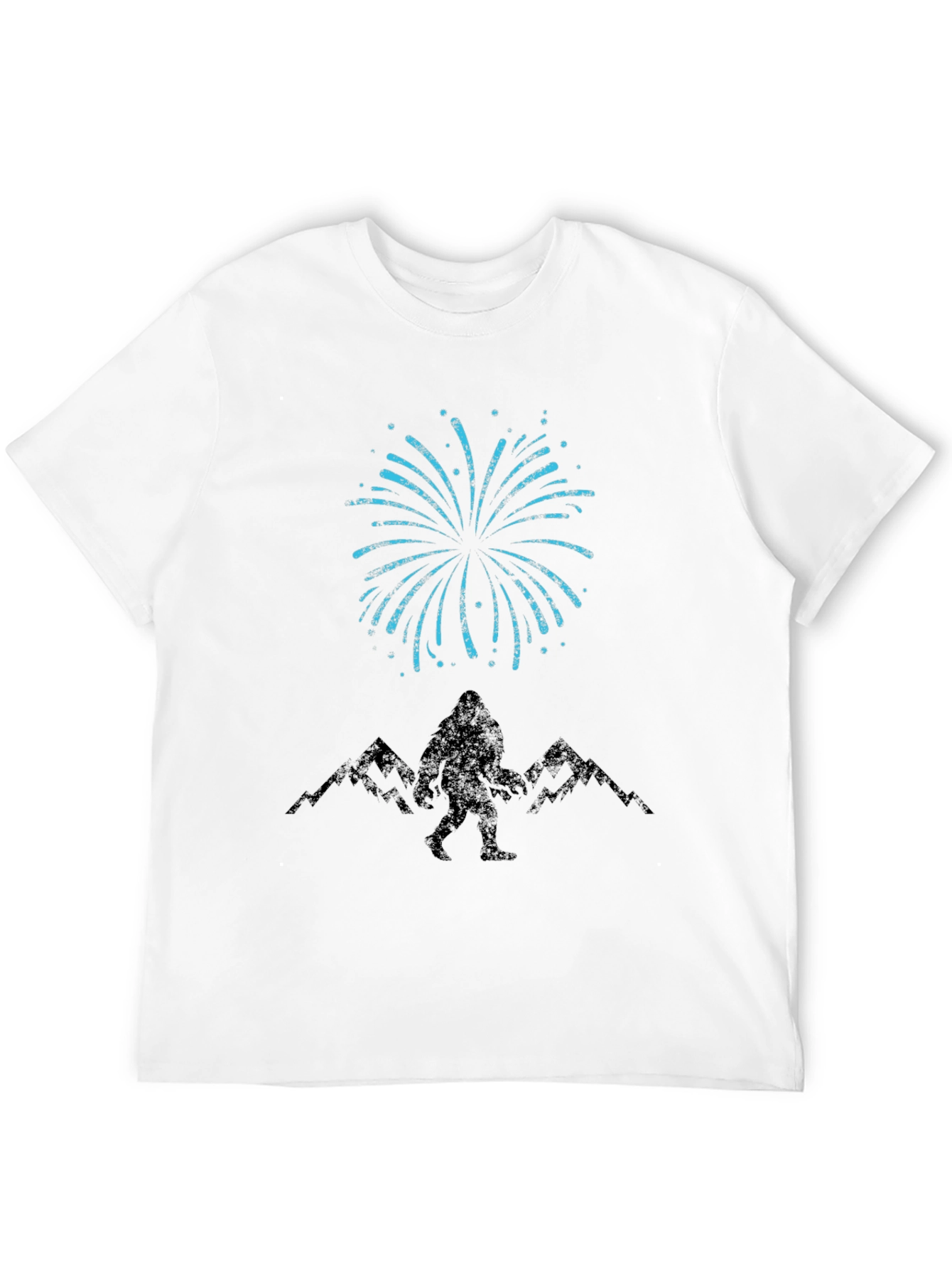 Bigfoot Fireworks Black T-Shirt