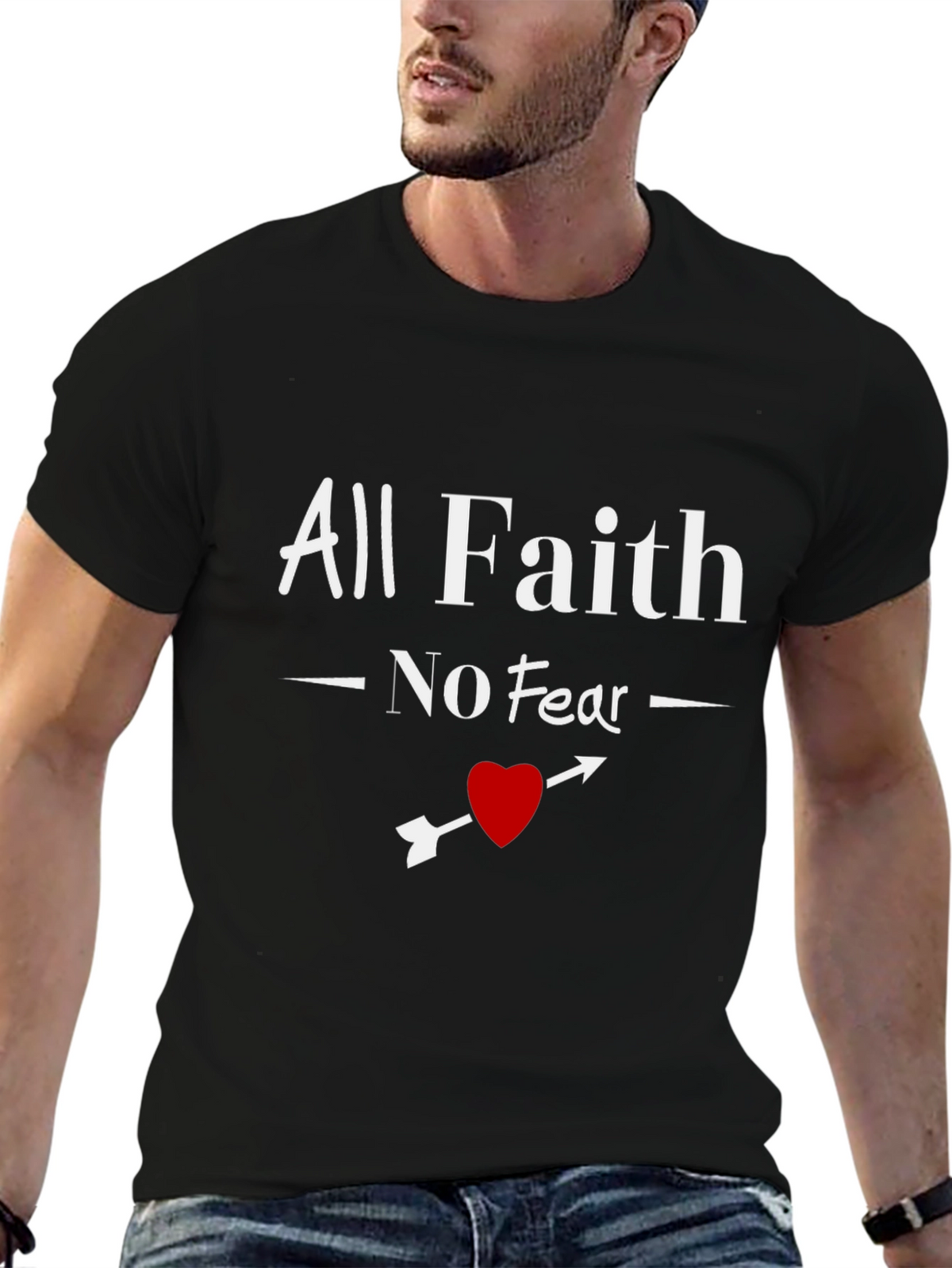 All Faith No Fear Graphic Tee