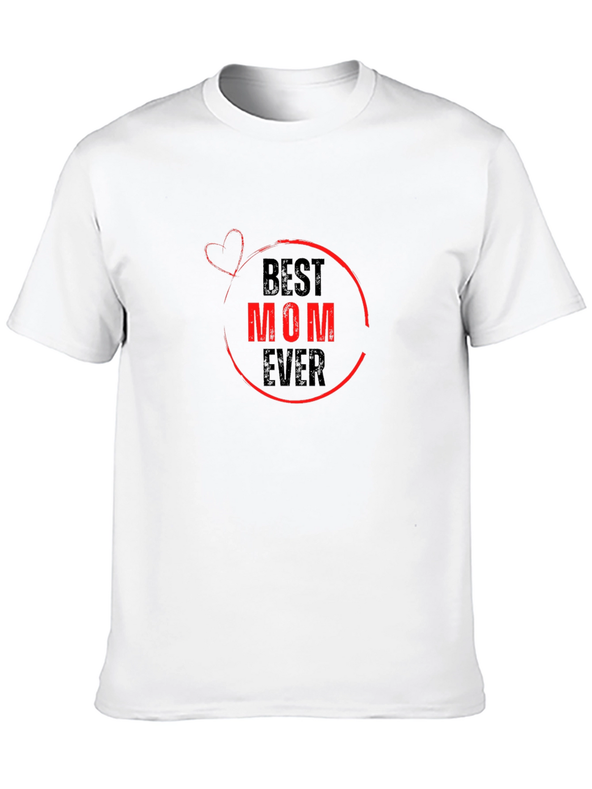 Best Mom Ever Graphic Tee - Black T-Shirt