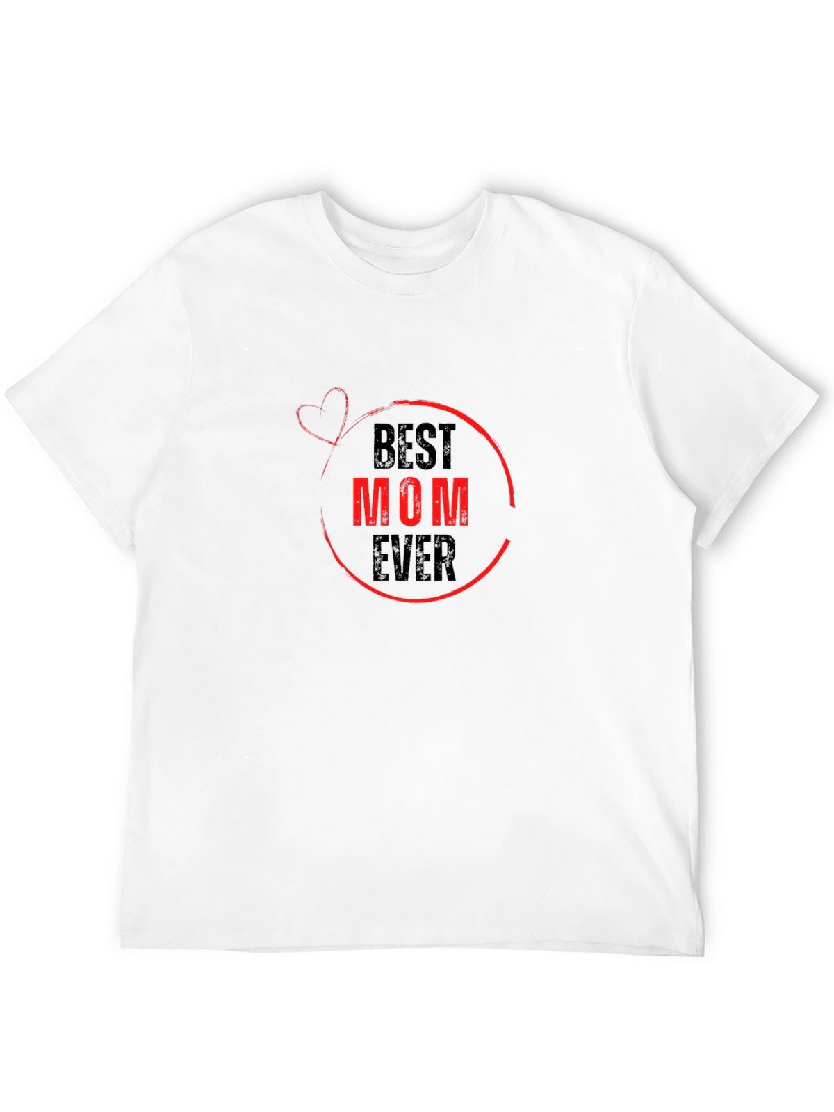 Best Mom Ever Graphic Tee - Black T-Shirt