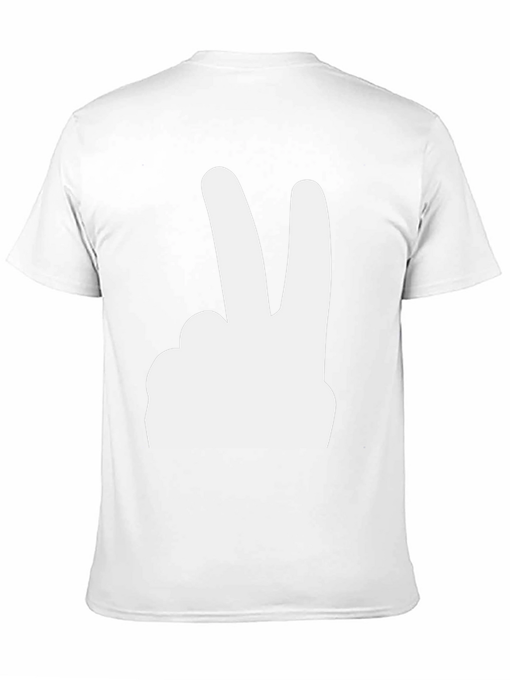 Peace Sign Graphic Tee - Stylish Comfort