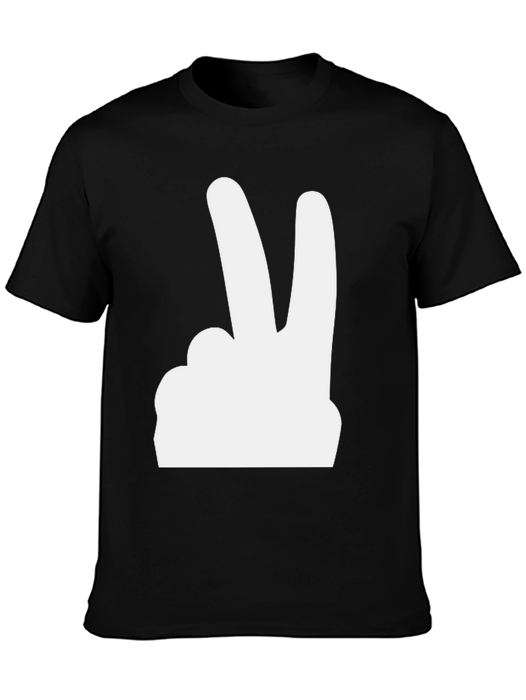Peace Sign Graphic Tee - Stylish Comfort