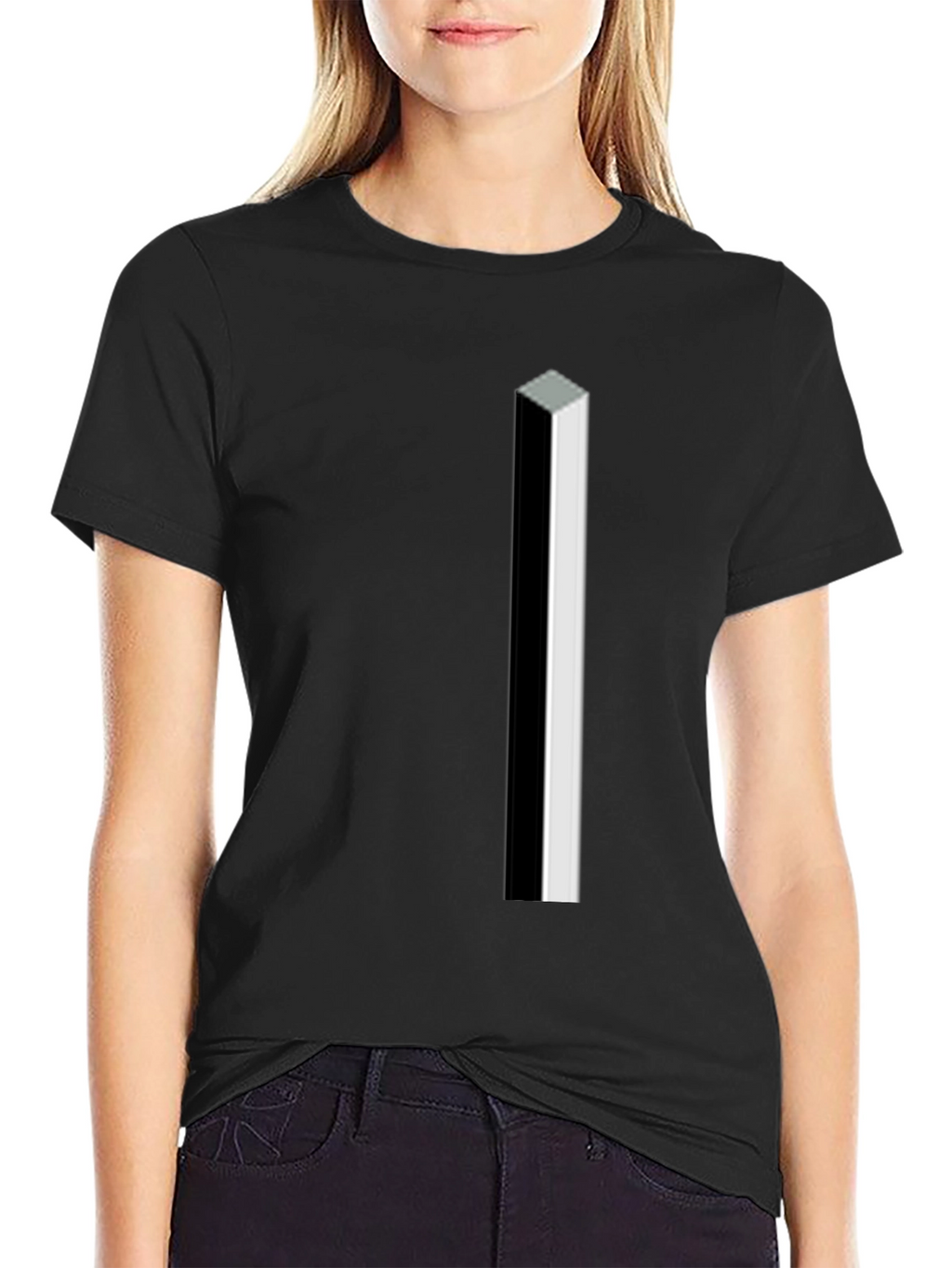 Geometric Illusion Tee - Modern Style