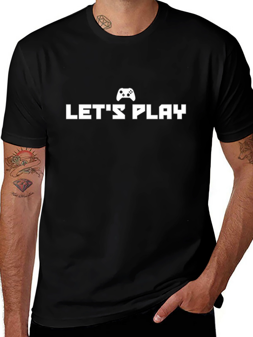 Lets Play Graphic T-Shirt - Gamer Tee