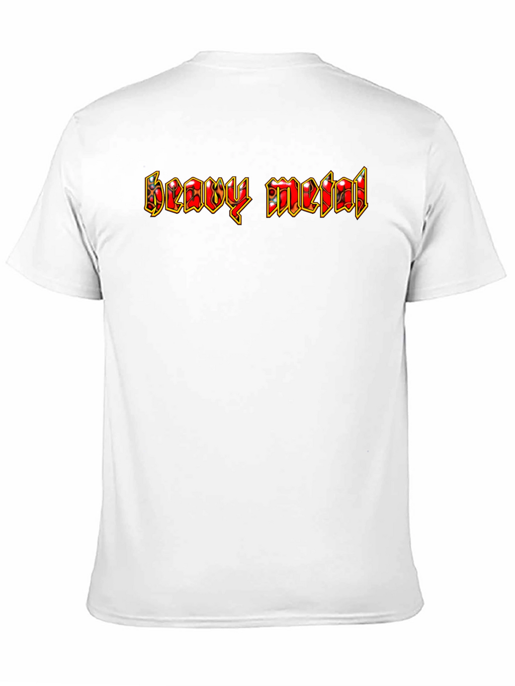 Heavy Metal Graphic Print T-Shirt